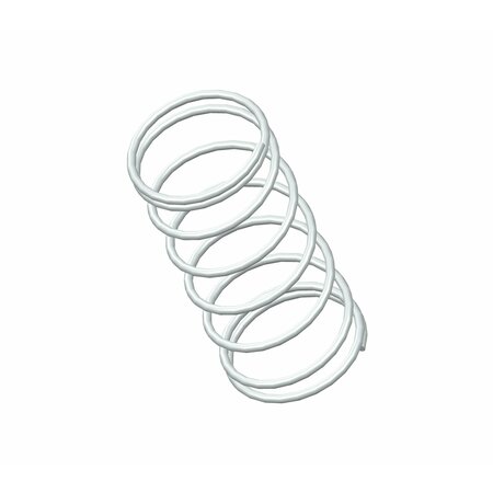ZORO APPROVED SUPPLIER Compression Spring, O= .234, L= .53, W= .014 G109974285